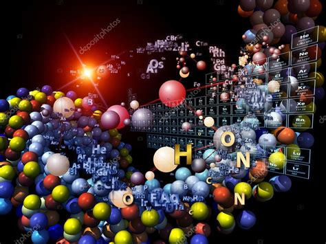 Colorful Chemical Elements — Stock Photo © agsandrew #13726046