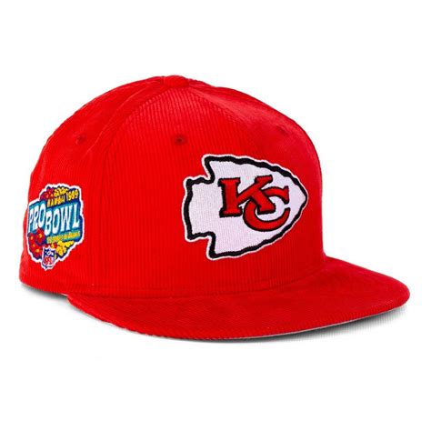 New Era Baseball Cap Cap New Era Nfl Pro Bowl Cord Kansas City Chiefs