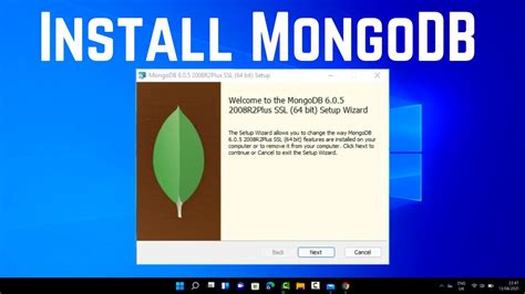 How To Install Mongodb On Windows Windows Youtube