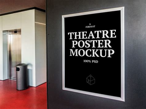 4 Film Movie Theatre Poster Mock Ups Bundle On Behance