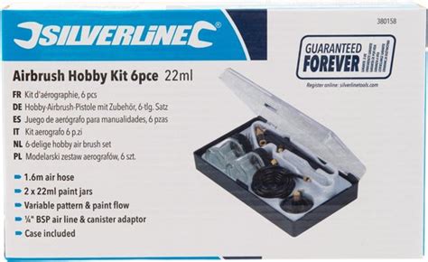 Silverline Delige Hobby Air Brush Set Ml Bol