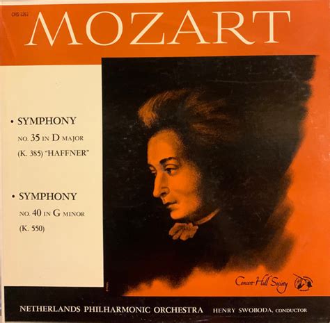 Wolfgang Amadeus Mozart Mozart Symphony No In D Major K