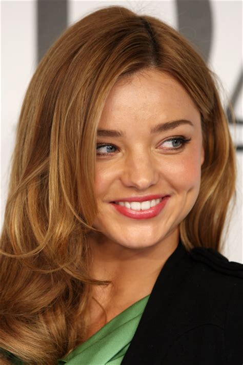 Beautiful Dimples Hair Light Brown Miranda Kerr Pretty Smile