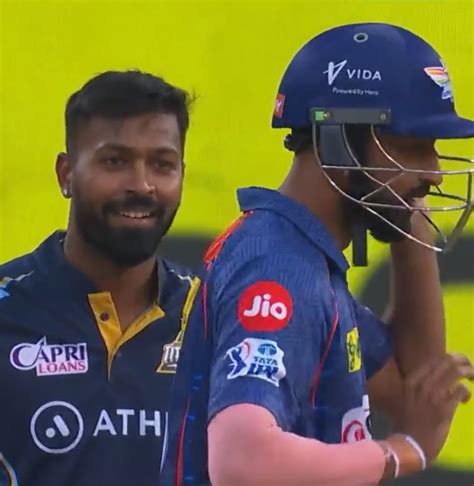 Ipl 2023 Watch Hardik Pandya Sledges Brother Krunal During Lsg Vs Gt Match In Lucknow