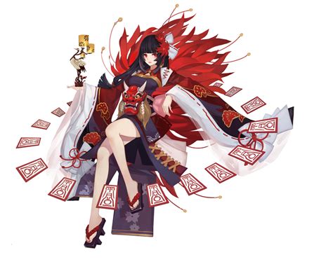 Higanbana Shikigami Onmyoji Anime Character Design Character Art