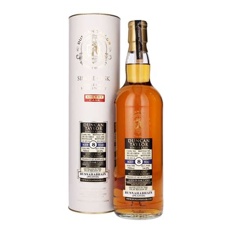 Bunnahbhain 2014 8 Year Old Duncan Taylor Single Cask Spirits