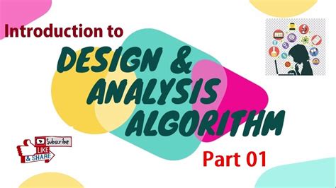 Introduction Design And Analysis Of Algorithm Part 01 Youtube