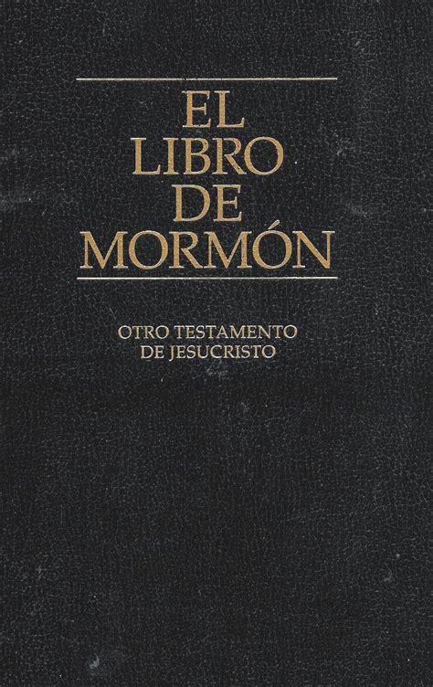 Amazon El Libro De Mormón Otro Testamento De Jesucristo The Book