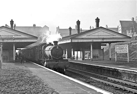 Small Heath And Sparkbrook Station Ex Gwr 4 6 0 No 7817 Garsington Manor Is Seen On A Down