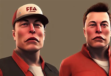 Krea Elon Musk In Team Fortress Elon Musk In The Video Game Team