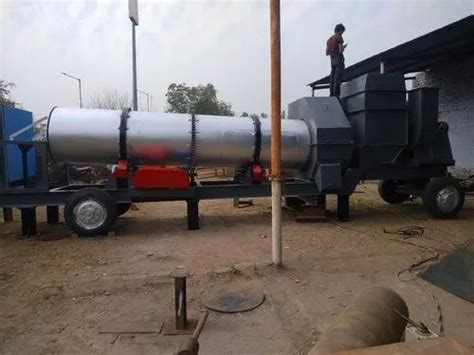 Automatic Electric DM Mobile Hot Mix Plant For Road Construction V At Rs In Rajpura