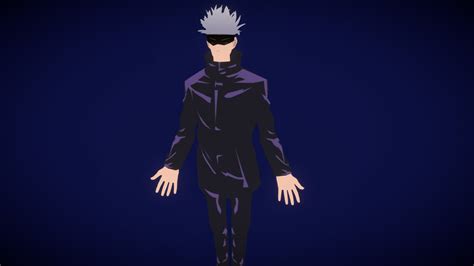 Artstation Gojo Satoru Jujutsu Kaisen 3d Model 45 Off