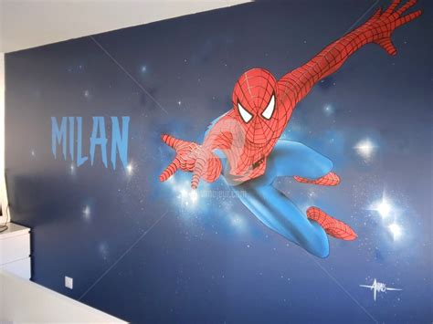 Spiderman Peinture Par Fr D Ric Andr S Artmajeur