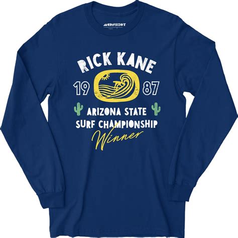 Rick Kane Arizona State Surf Championship Long Sleeve T Shirt