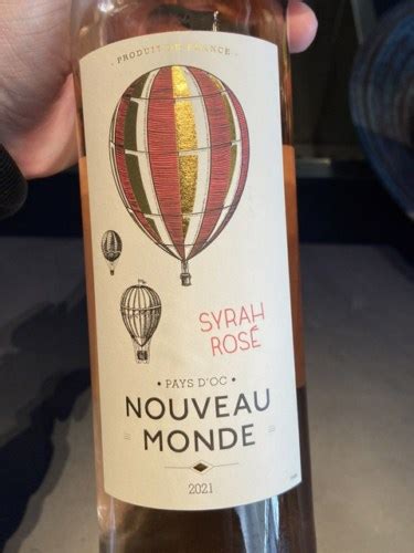 Nouveau Monde Syrah Rosé Vivino