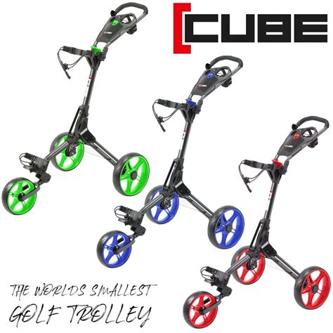 Skymax Cube 2024 Golf Trolley One Click 3 Wheeled Trolley Free £3999 T Pack Ebay