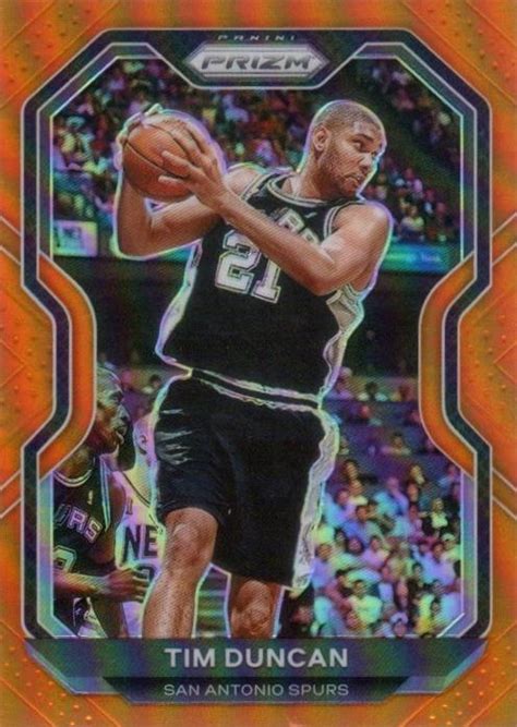 ミントモール MINT 千葉店 2020 21 Panini Prizm Tim Duncan Orange 30 49 49