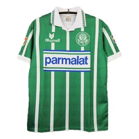 Camisa Do Palmeiras Retro Parmalat Rhumell Camisa De Time