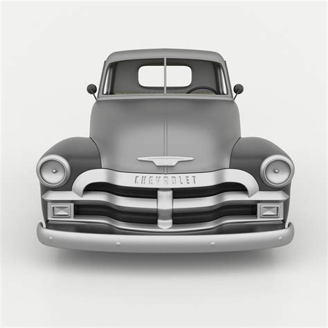 Chevrolet 3100 Pickup Ready To Print 3d Model 3d Printable Cgtrader