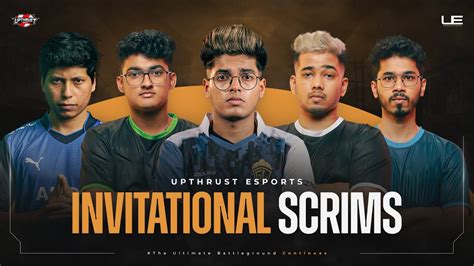 Upthrust Esports Bgmi Invitational Scrims Ft Soul Godl Tx Rnt