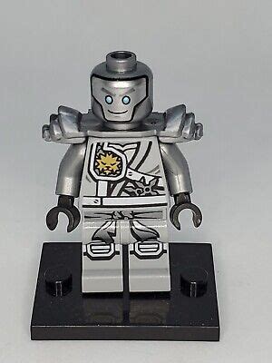 Used Loose Lego Ninjago Minifigure Zane Titanium Silver Metal Ebay