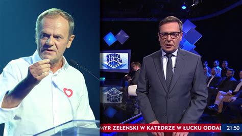 Michał Adamczyk w TVP kpi z Donalda Tuska Pozwolił sobie na złośliwość