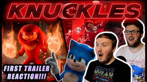 Knuckles Series Official Trailer Reaction Youtube