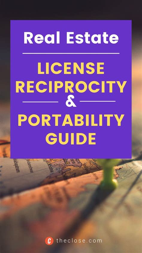 Real Estate License Reciprocity Portability A State By State Guide