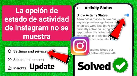 Cómo desactivar el estado de actividad en Instagram 2023 Cómo ocultar