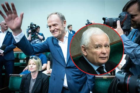 Tusk Ma Powody Do Rado Ci Sonda Potwierdza E Pis S Abnie W Oczach