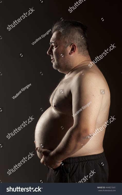 1 438 Fat Man Profile Foto Stock Immagini E Foto Shutterstock