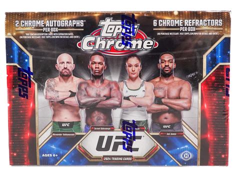 2024 Topps Chrome UFC Breakers Delight Box DA Card World