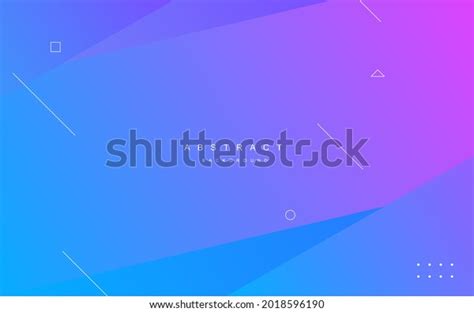 Blue Pink Gradient Background Line Stock Vector (Royalty Free ...