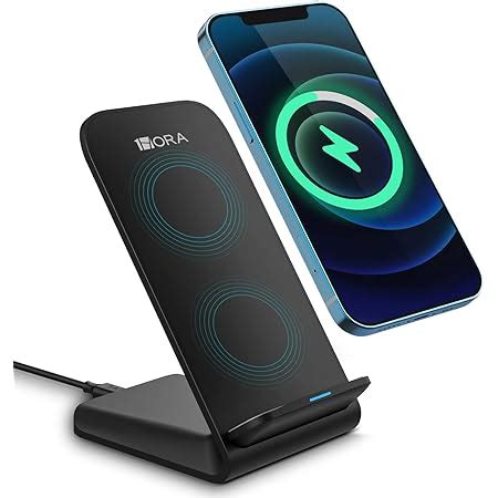 1 Hora Cargador Inalámbrico Carga rápido 10W Wireless Charger Fast con