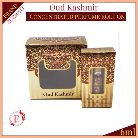 Oud Khasmir Ml Surrati Pure Perfume Roll On Original Made In