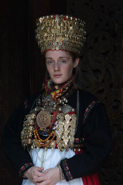 Bride, Norway Photo Morten Brud Folk Clothing, Historical Clothing ...