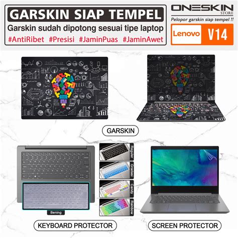 Jual Garskin Stiker Laptop Lenovo V14 V15 ADA ARE IIL IKB IWL Skin