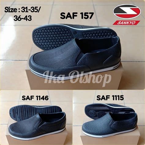 Jual Sepatu Pantofel Karet SANKYO Ukuran 31 Anak 43 Dewasa Indonesia