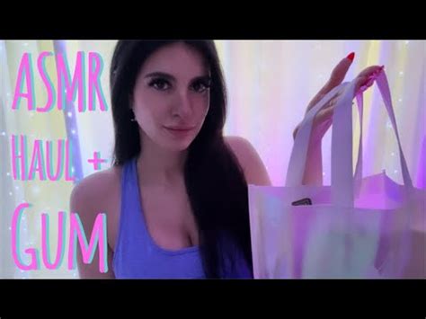 ASMR Gum Chewing Dollar Tree Haul YouTube