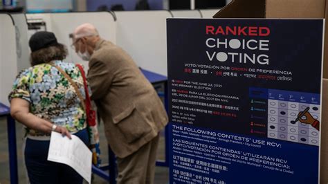 How Ranked Choice Voting Works The New York Times