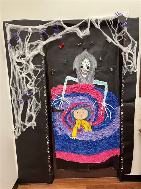 Coraline Door Halloween Door Decorations Classroom Creepy