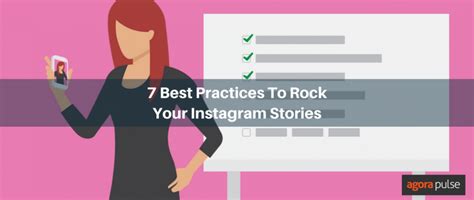 7 Best Practices To Rock Your Instagram Stories