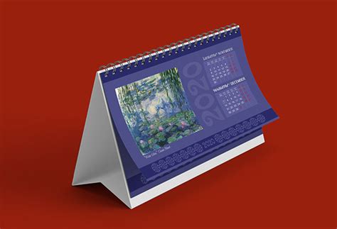 Table calendar design – Artofit