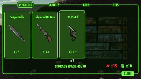 Weird Weapons In The Wasteland Fallout Shelter Rgaming