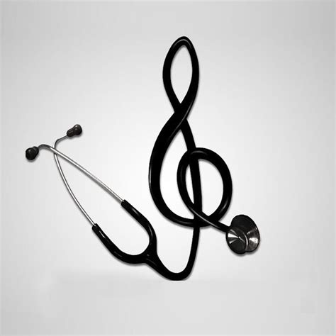 A Stethoscope With A Musical Note Attached To It