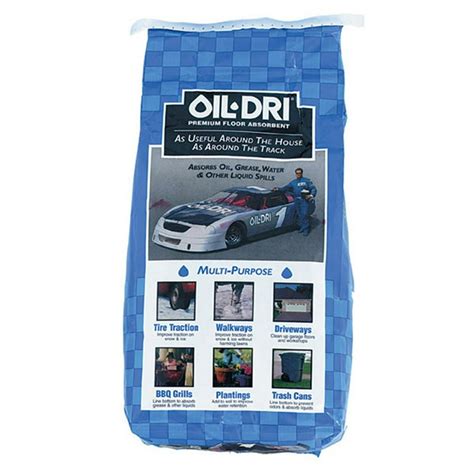 Oil Dri Oil Absorbent Bagged 8 Lb Case Of 3