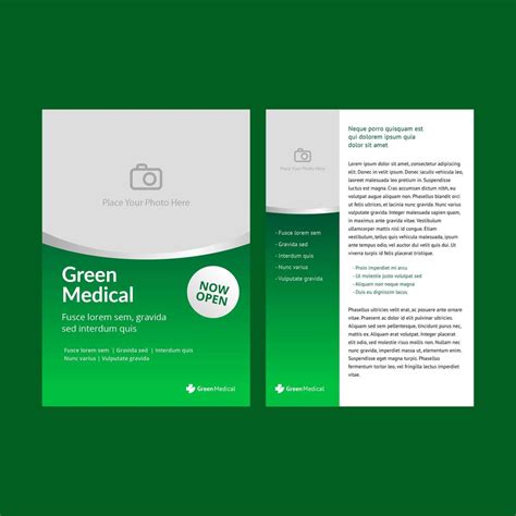 Health Brochure Template Vector 216216 Vector Art at Vecteezy