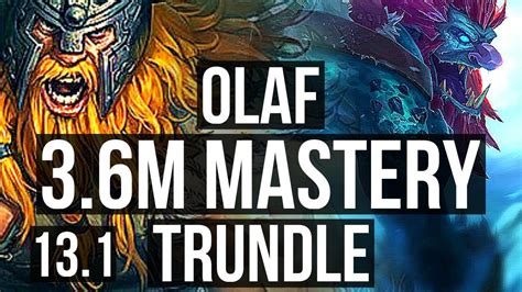 Olaf Vs Trundle Top M Mastery Games Dominating