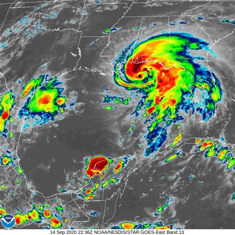 Hurricane Sally on track to make landfall early Tuesday - Vicksburg ...