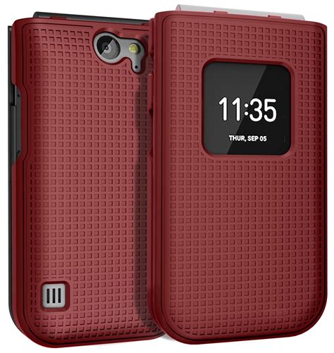 Case For Nokia 2720 V Flip Phone Nakedcellphone [grid Texture] Protective Snap On Slim Hard